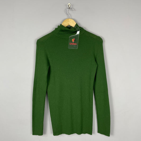 Blusa tricot Verde Uniqlo