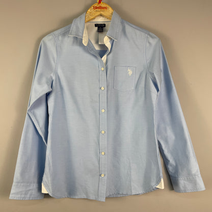 Camisa Azul U.S Polo Assin