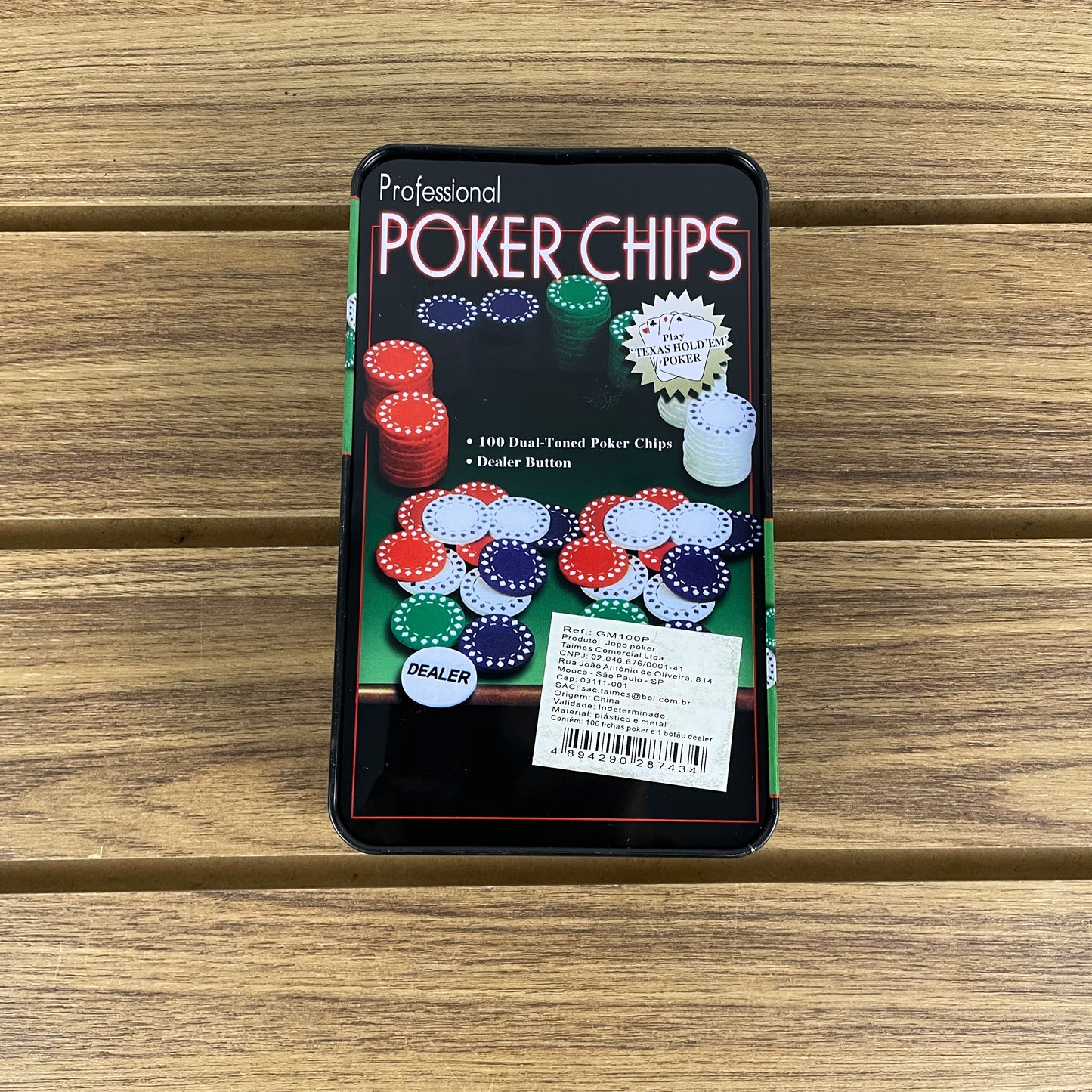 Jogo Poker chips