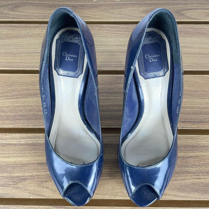 Sandália azul Dior